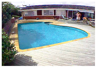 PIANO-SHAPE 9 METER X 6 METER POOL, HOWICK, AUCKLAND