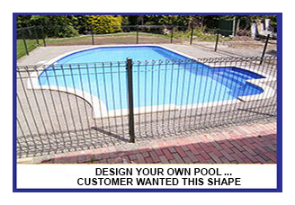 CUSTOMER DESIGNS POOL SHAPE