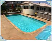Mike B's Hillsborough Home has this radius end SATURN with a AQUA BLUE liner.