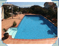 The Hodge family's personal holiday resort