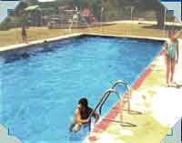 Mangamuka School Northland - a welcome swim!