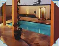 Dusk Shot of same pool