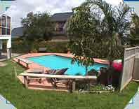 Tony's lovely Howick setting for his Jupiter model Cascade Pool